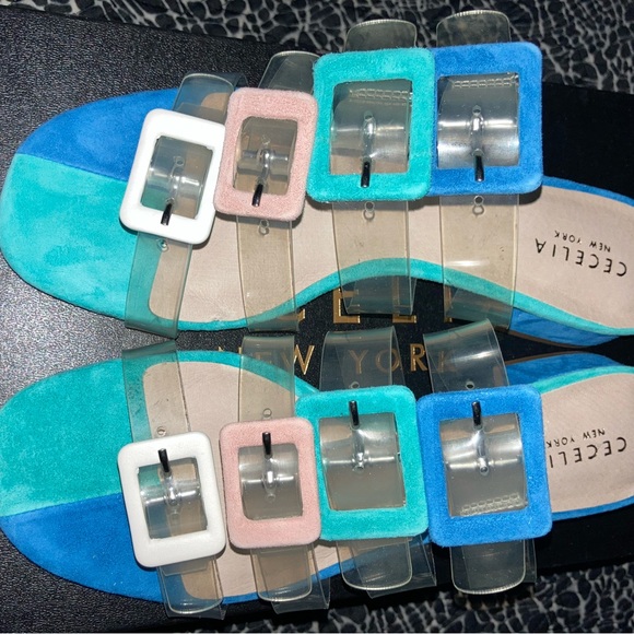 Cecelia New York Woman’s Lincoln Slide Sandal Sz 7.5 - Picture 6 of 9